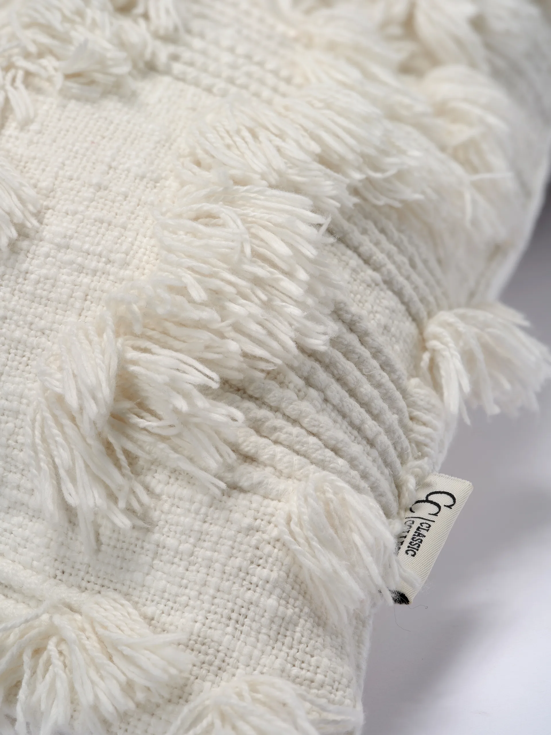 Poszewka na poduszkę Rope 50x50 cm, Biały Classic Collection