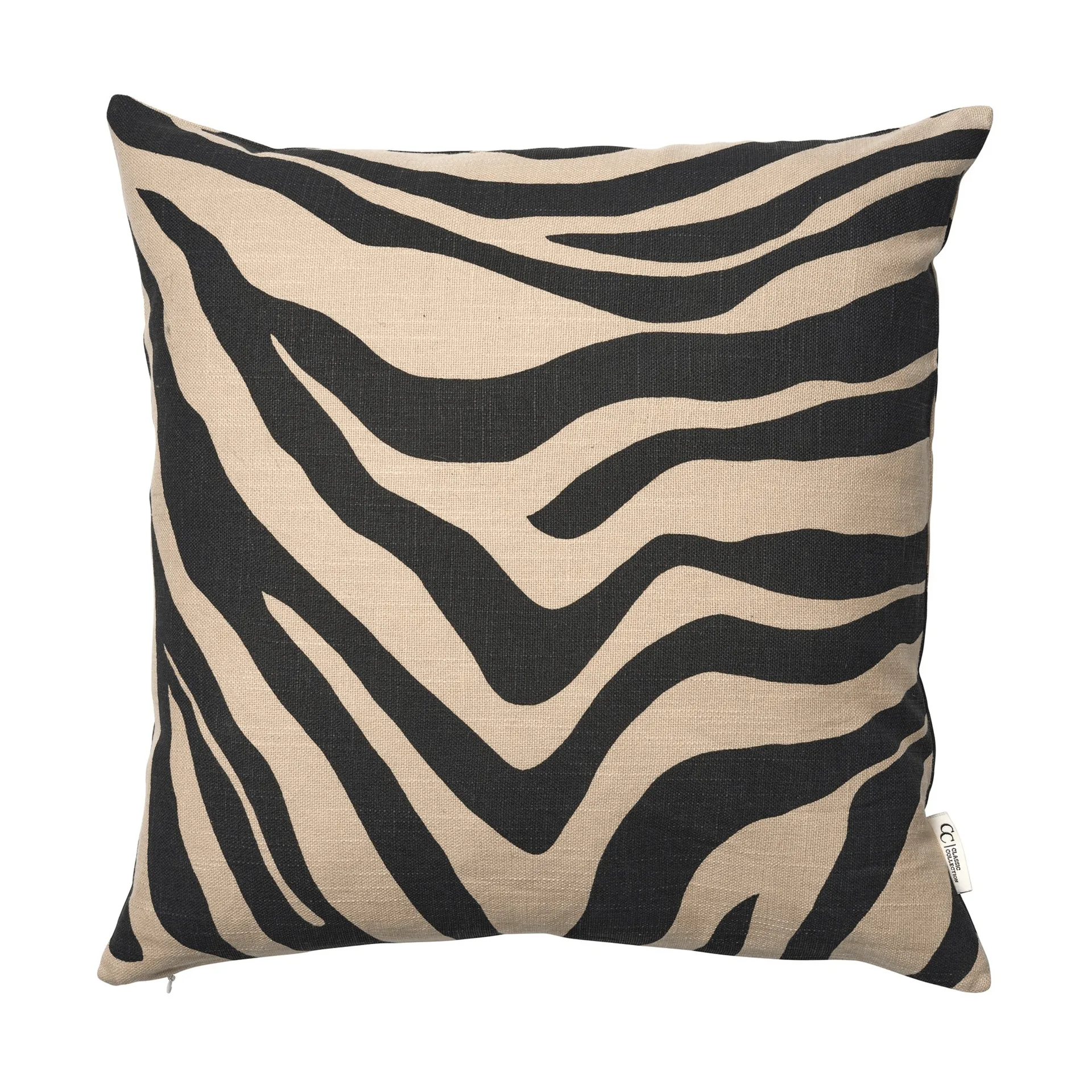 Poszewka na poduszkę Savannah, Beige-black, 50x50 cm Classic Collection
