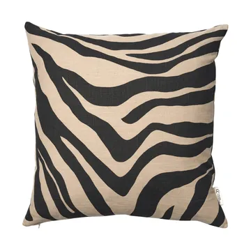 Poszewka na poduszkę Savannah - Beige-black, 50x50 cm - Classic Collection