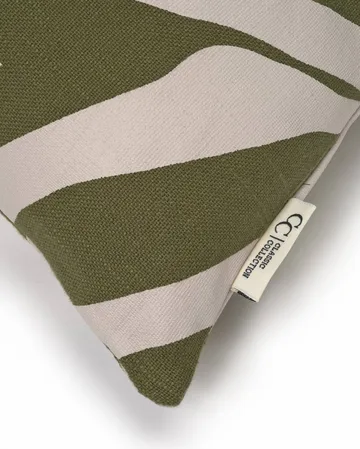 Poszewka na poduszkę Savannah - Green-off white, 50x50 cm - Classic Collection