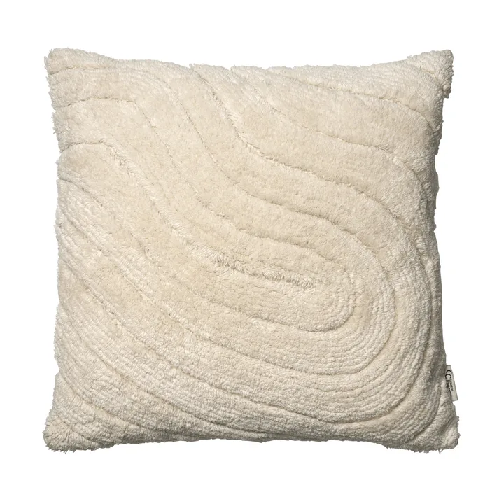 Poszewka na poduszkę Swirl - Off white, 50x50 cm - Classic Collection