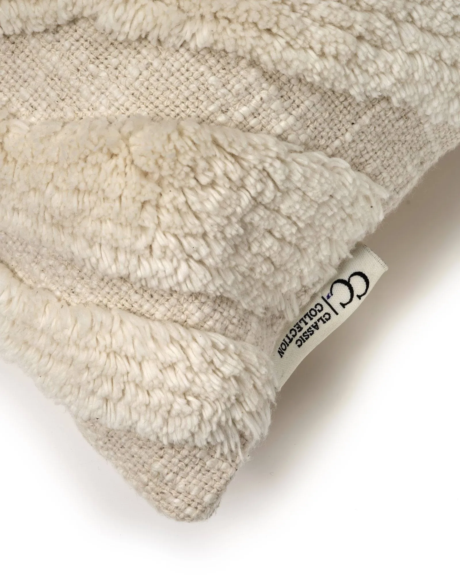Poszewka na poduszkę Zebra Tuft, Off white, 50x50 cm Classic Collection