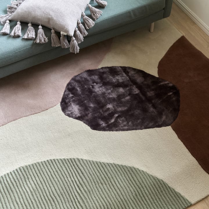 Topaz dywan, ivory/green, 170x230 cm Classic Collection