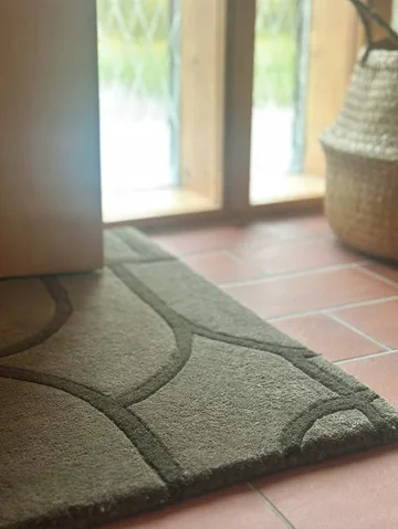 Wycieraczka Modern Abstract 60×90 cm - Zielony - Classic Collection