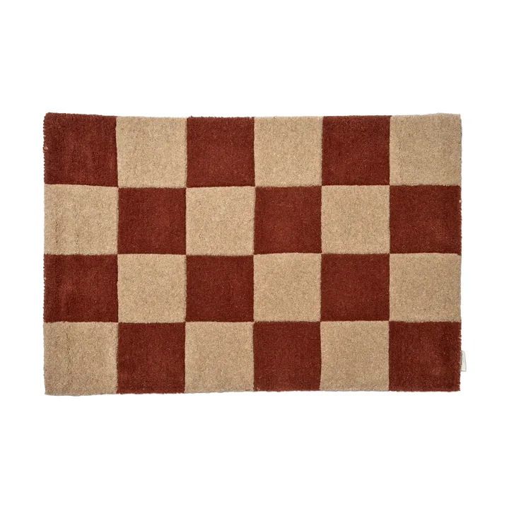 Wycieraczka Square - Brązowy-naturalny, 60x90 cm - Classic Collection