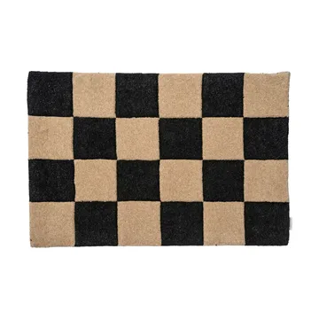 Wycieraczka Square - Czarny-naturalny, 60x90 cm - Classic Collection