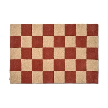 Wycieraczka Square - Terrakota-naturalna, 85x130 cm - Classic Collection