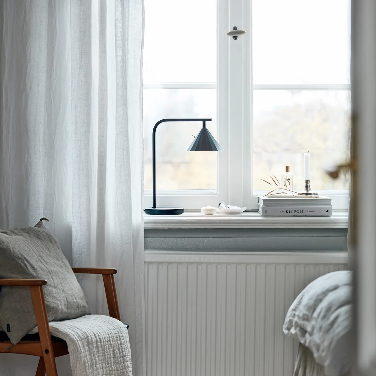 Lampa stołowa Rain, Czarny CO Bankeryd