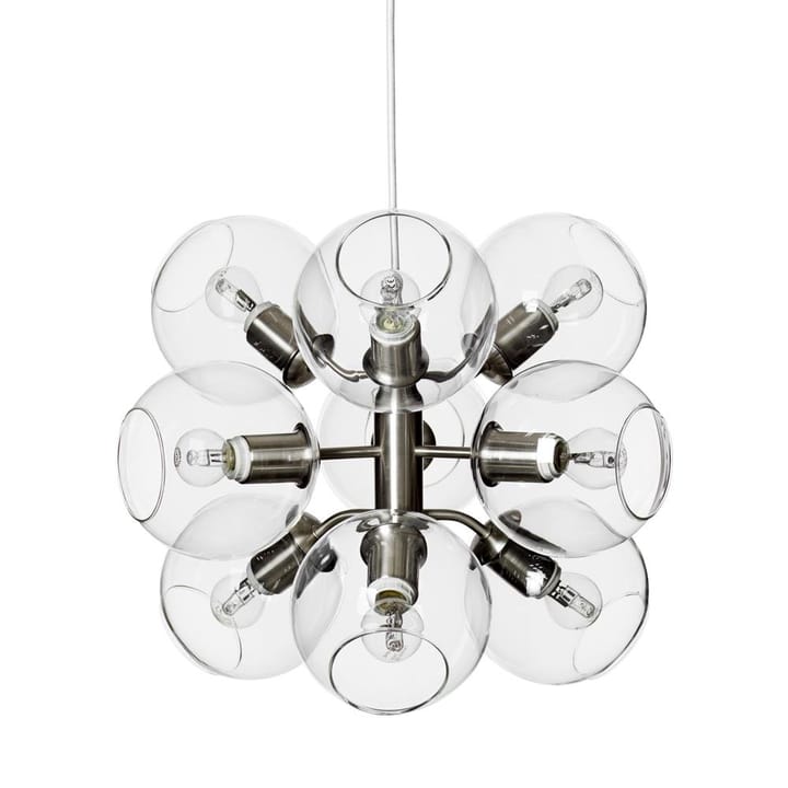 Lampa sufitowa Tage - szkło srebrno-przezroczyste - CO Bankeryd