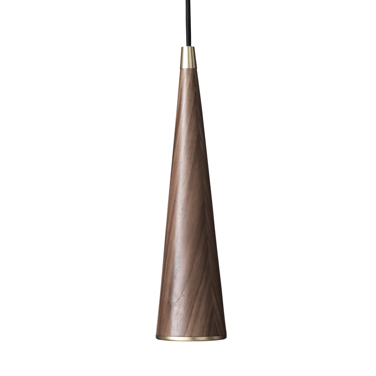 Lampa sufitowa Top 8, Orzech-mosiądz CO Bankeryd