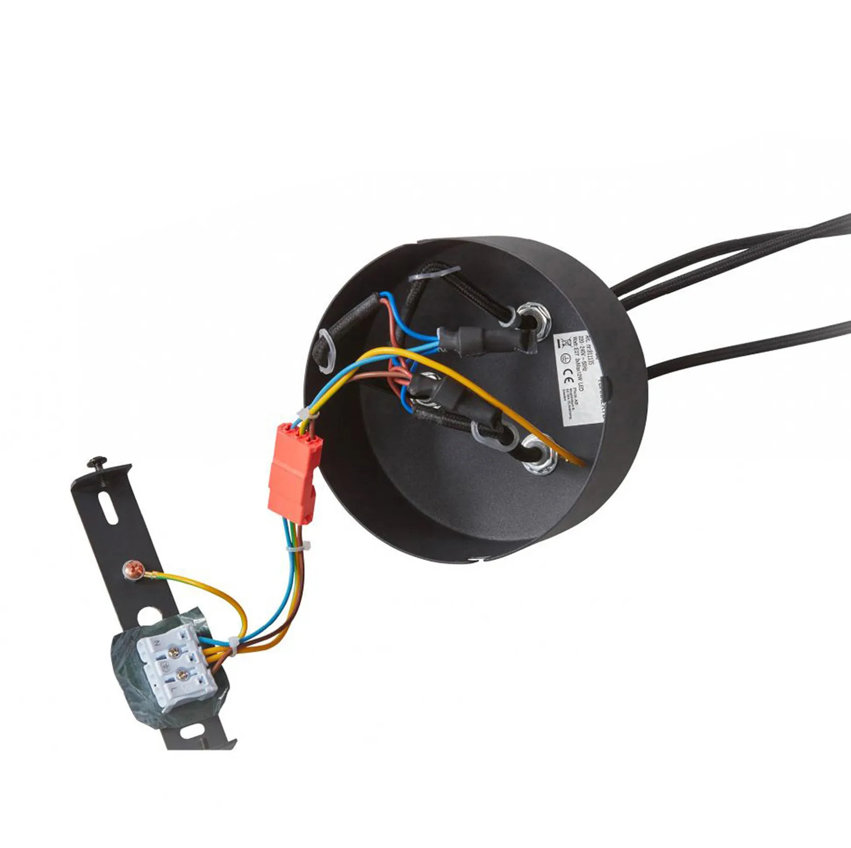 Lampa wisząca Ufo Circle, Czarny CO Bankeryd