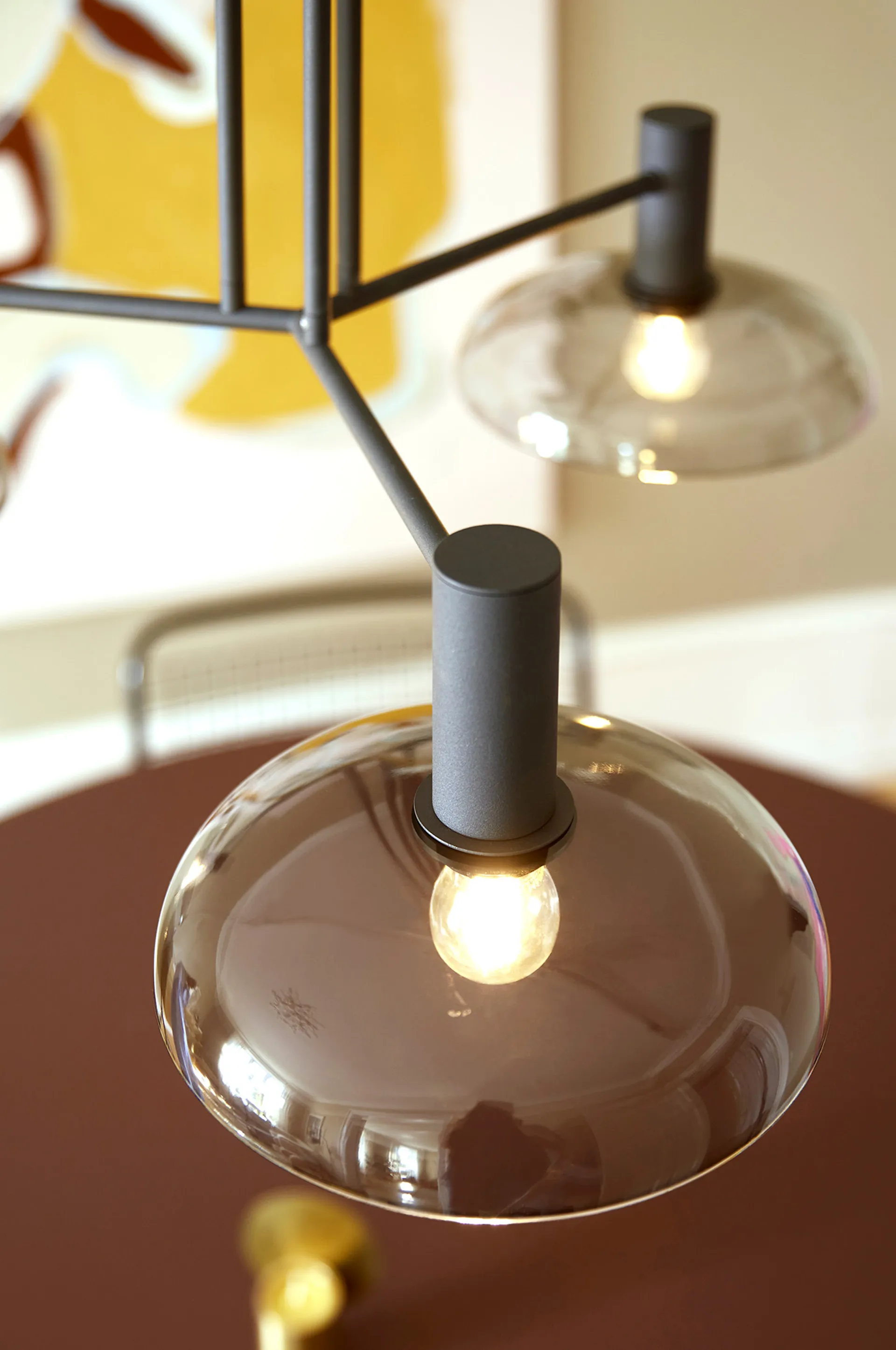 Lampa wisząca Ufo Circle, Czarny CO Bankeryd