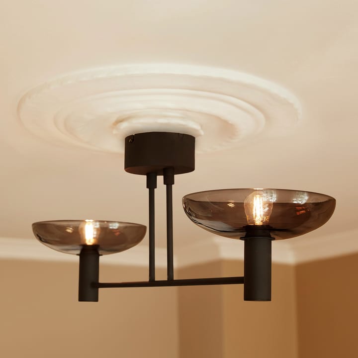 Plafon Ufo Long, Czarny CO Bankeryd