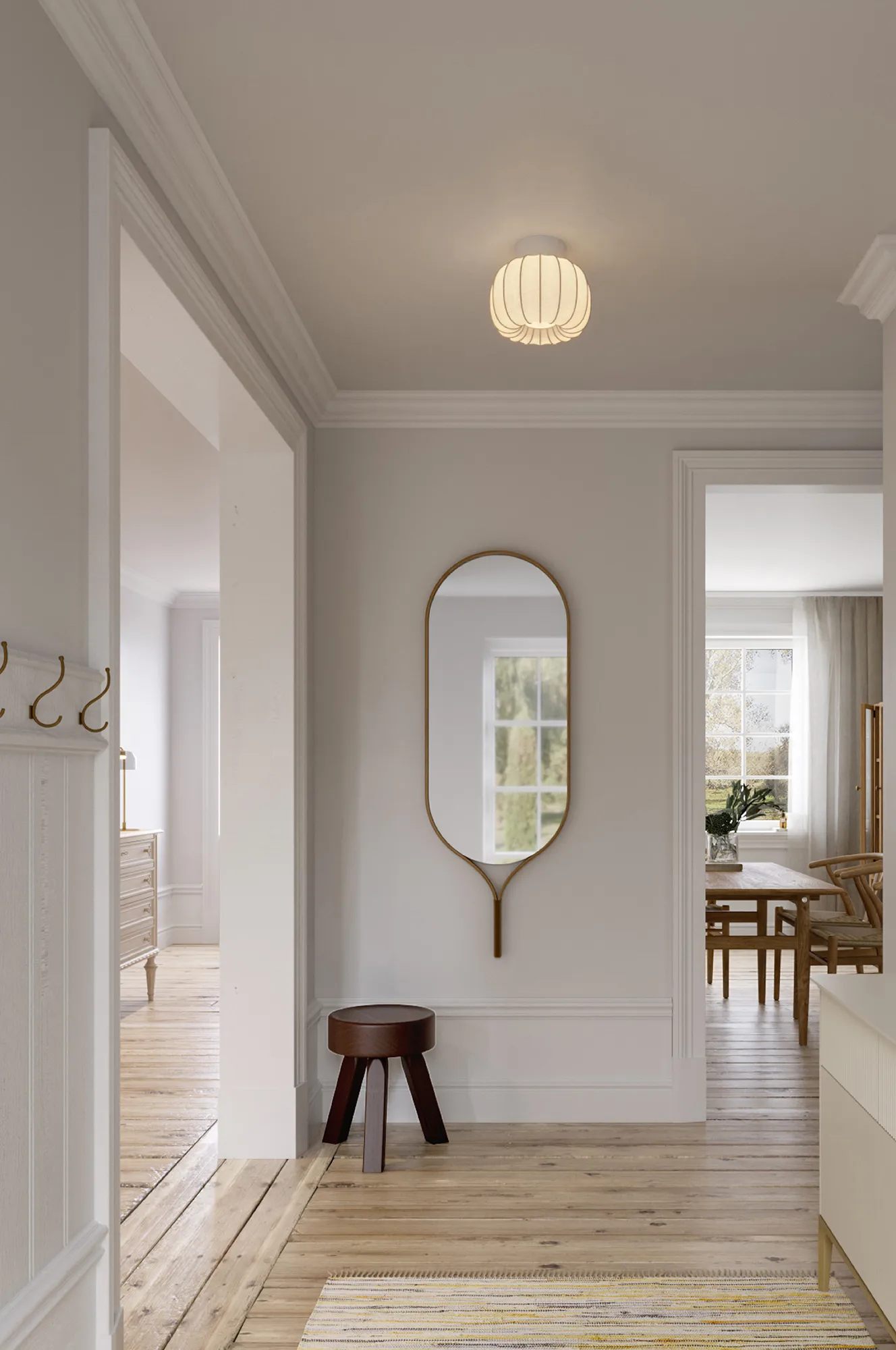 Plafon Uni 25, White CO Bankeryd