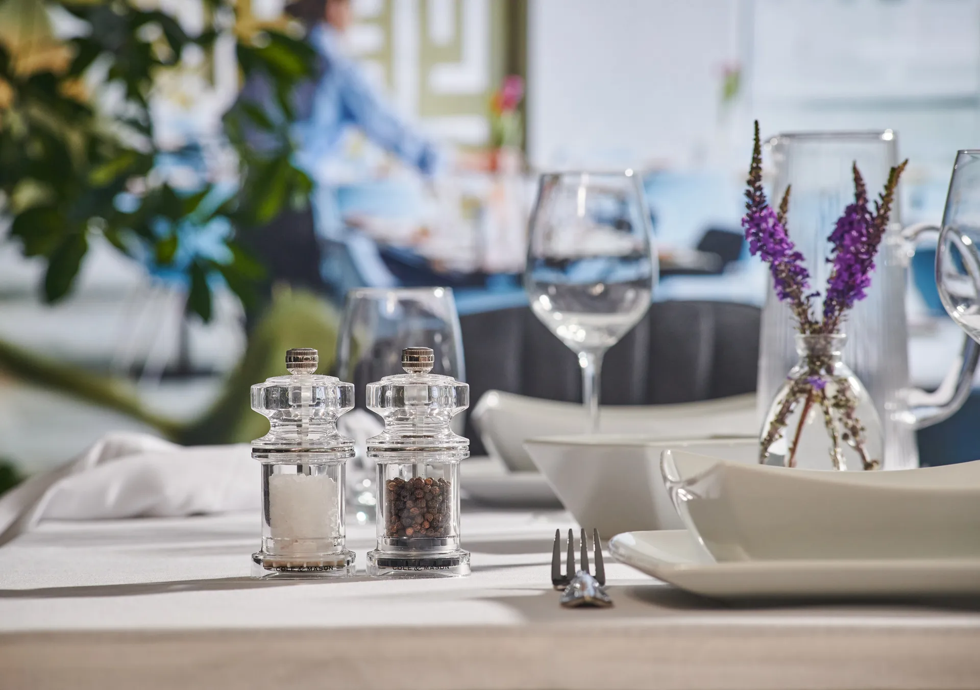 Zestaw młynków do soli i pieprzu Cole & Mason 675, 11,8 cm., Przezroczysty Cole & Mason