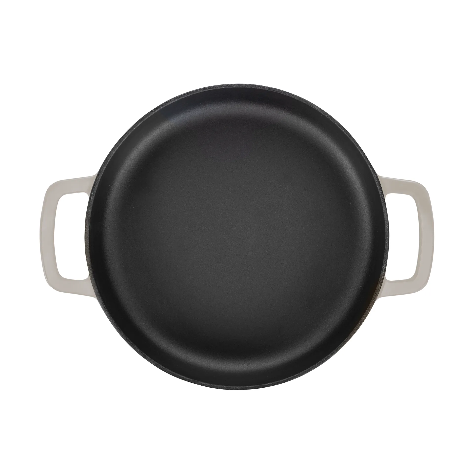 Patelnia żeliwna emaliowana Combekk Ø24 cm, Piaskowy Combekk