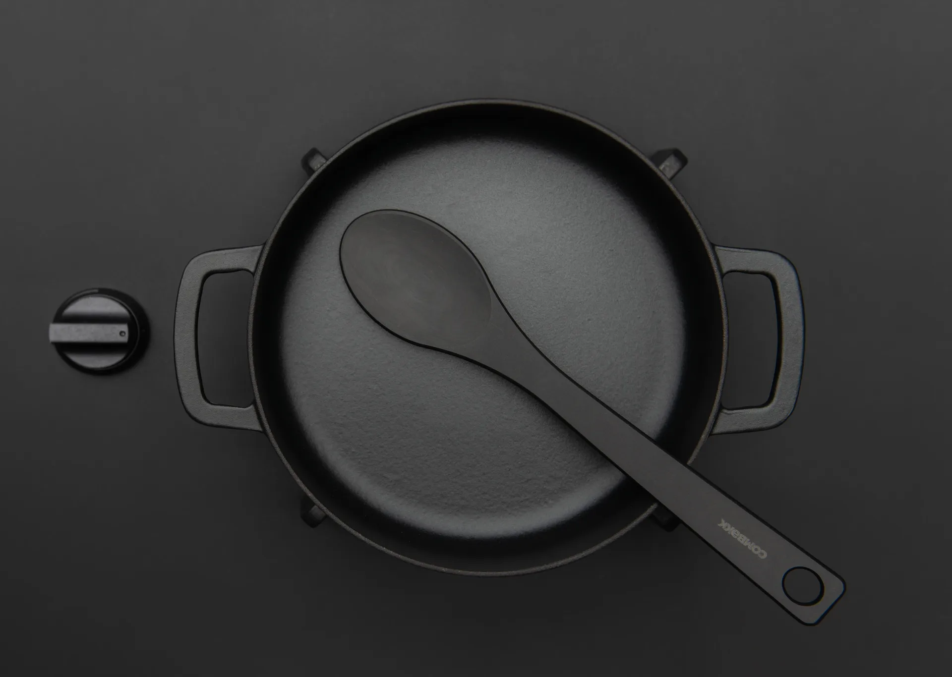 Łyżka kuchenna z włókna drzewnego Combekk, Czarny Combekk