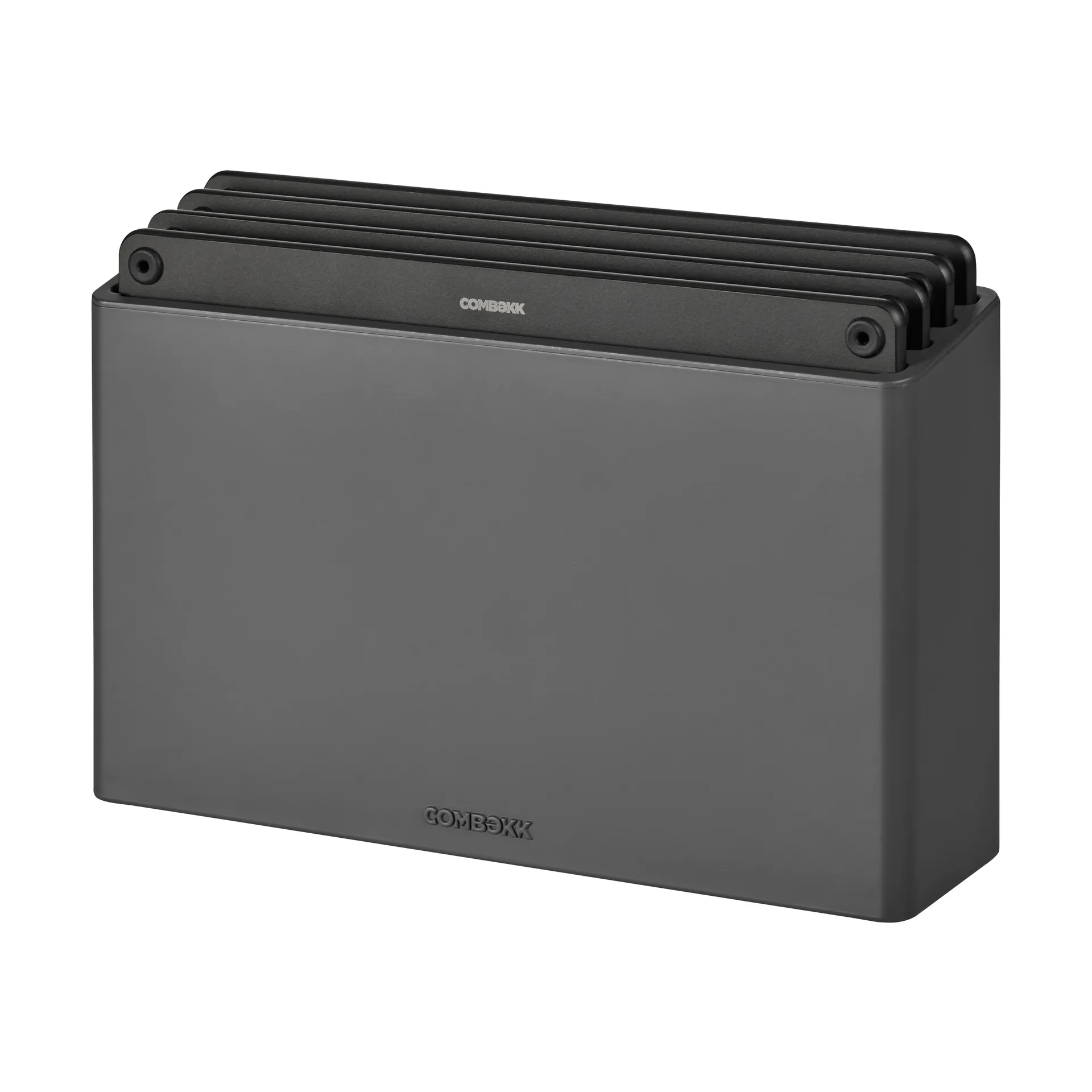 Zestaw desek do krojenia Combekk,  5-częściowy, Czarny-czarny Combekk