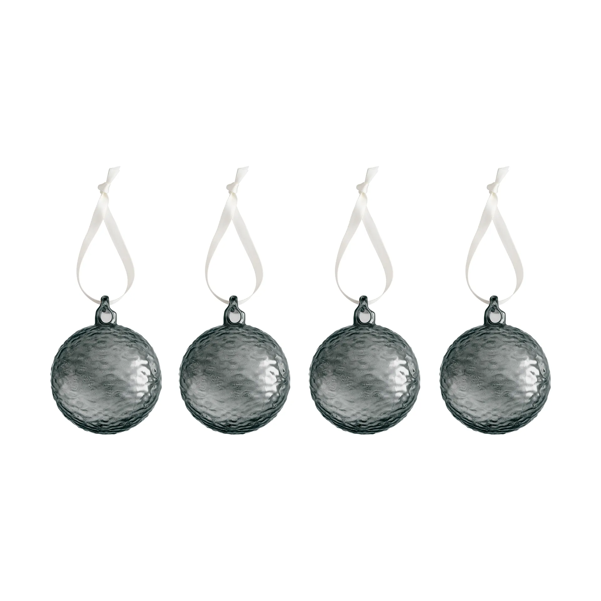 Bombka świąteczna Gry Marble Ø8 cm, Smoke Cooee Design