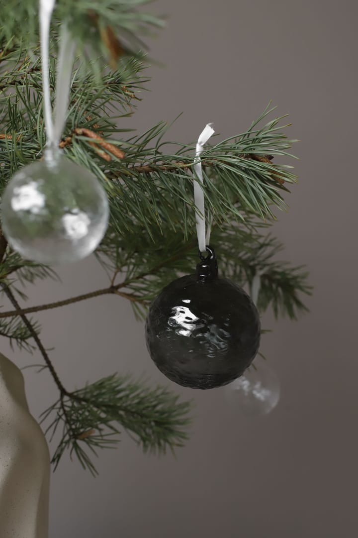 Bombka świąteczna Gry Marble Ø8 cm, Smoke Cooee Design