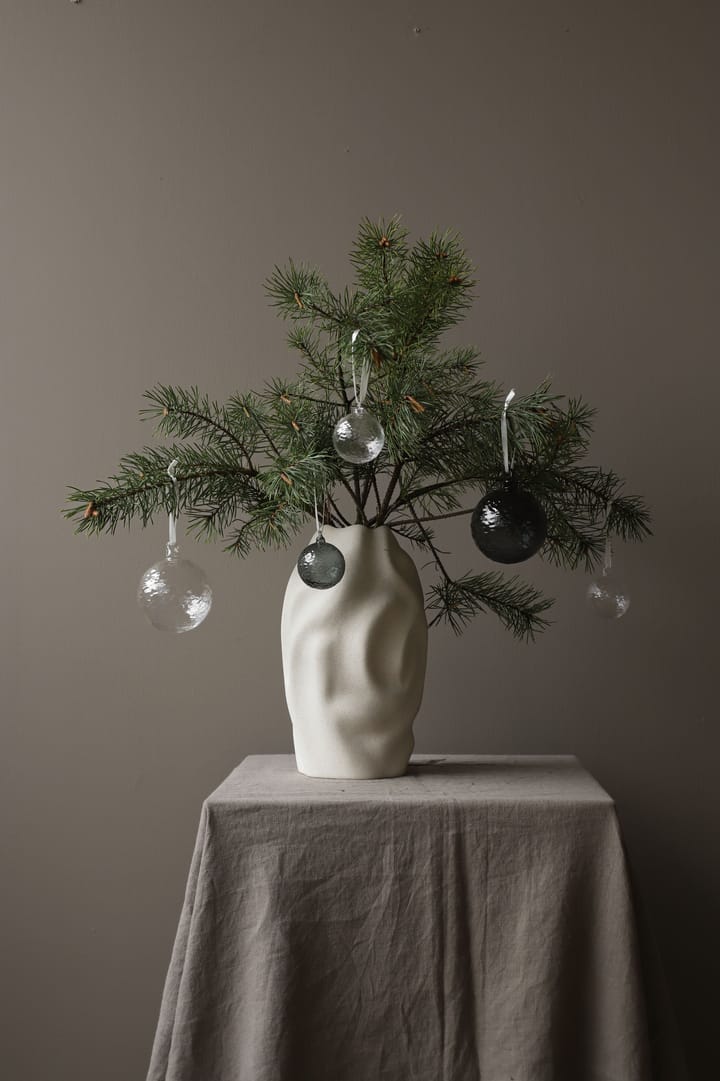 Bombka świąteczna Gry Marble Ø8 cm, Smoke Cooee Design