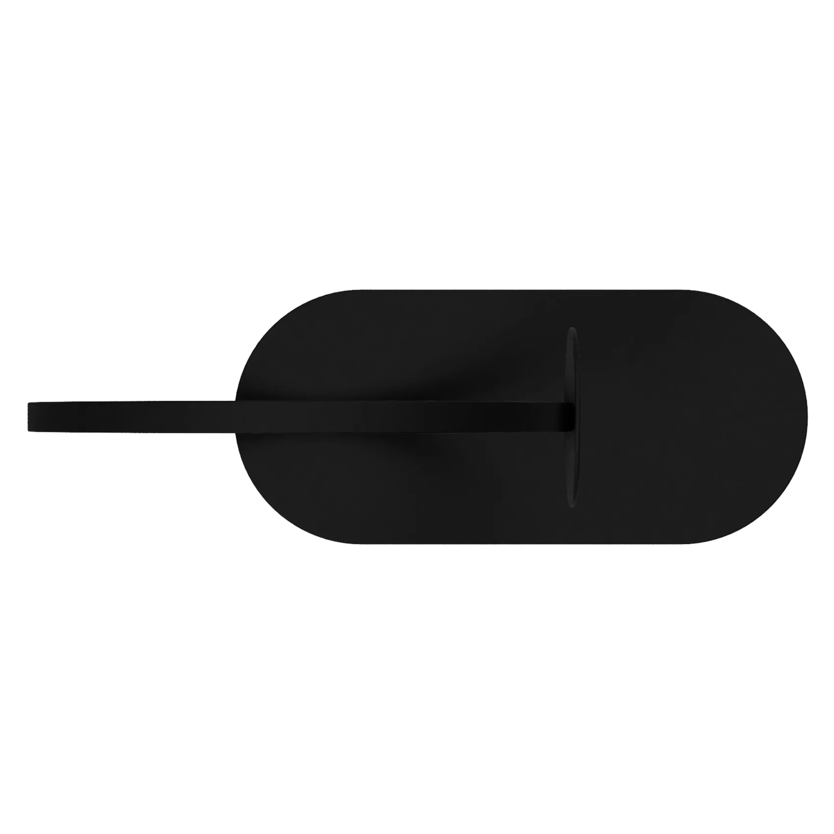 Book Ring podpórka do książek 10 cm, Czarny Cooee Design