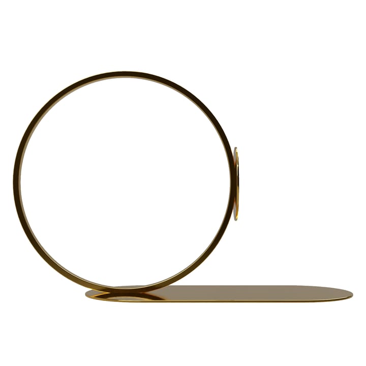 Book Ring podpórka do książek 10 cm - Mosiądz - Cooee Design