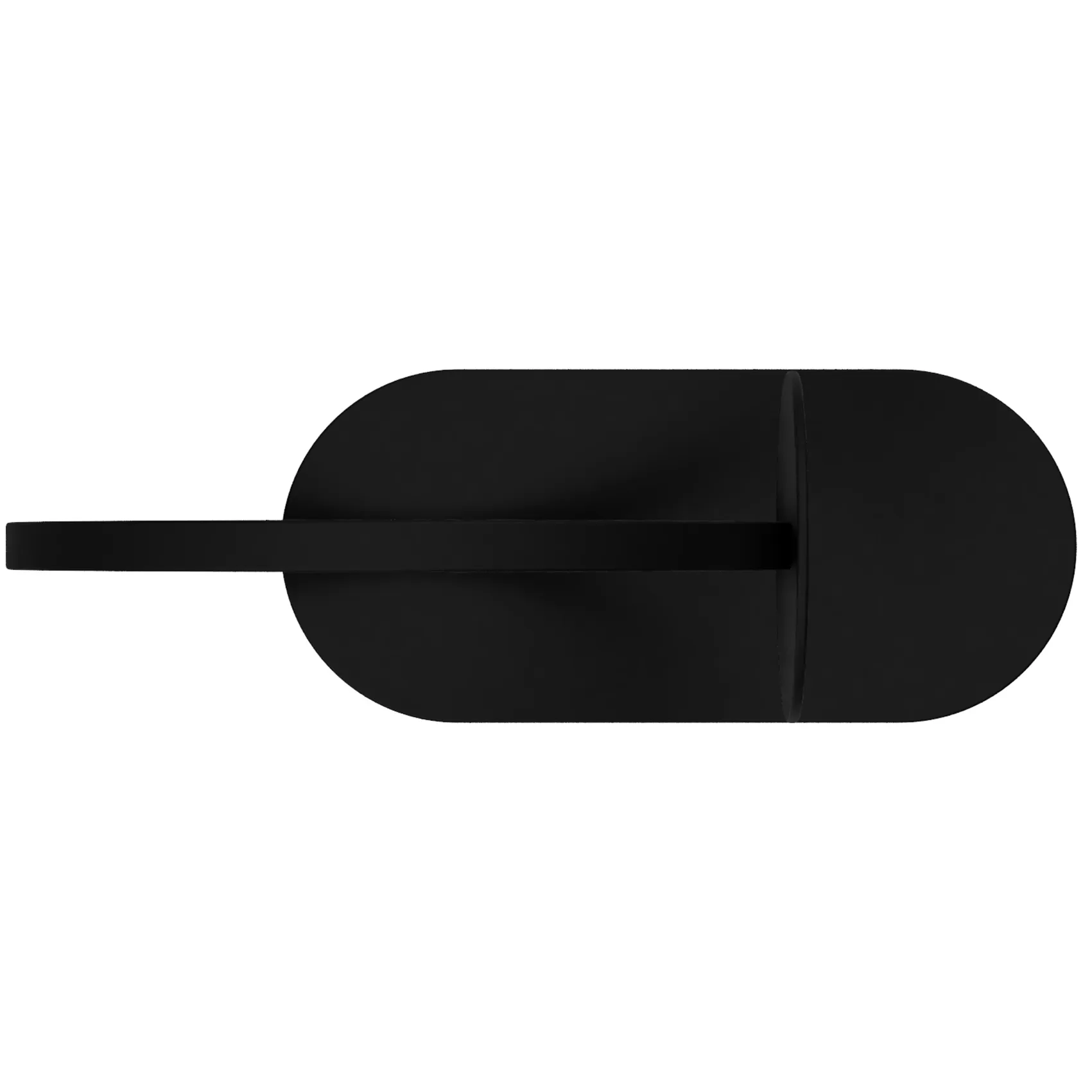 Book Ring podpórka do książek 15 cm, Czarny Cooee Design