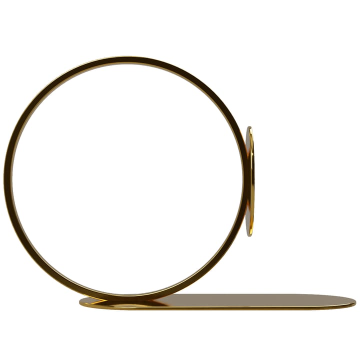 Book Ring podpórka do książek 15 cm, Mosiądz Cooee Design