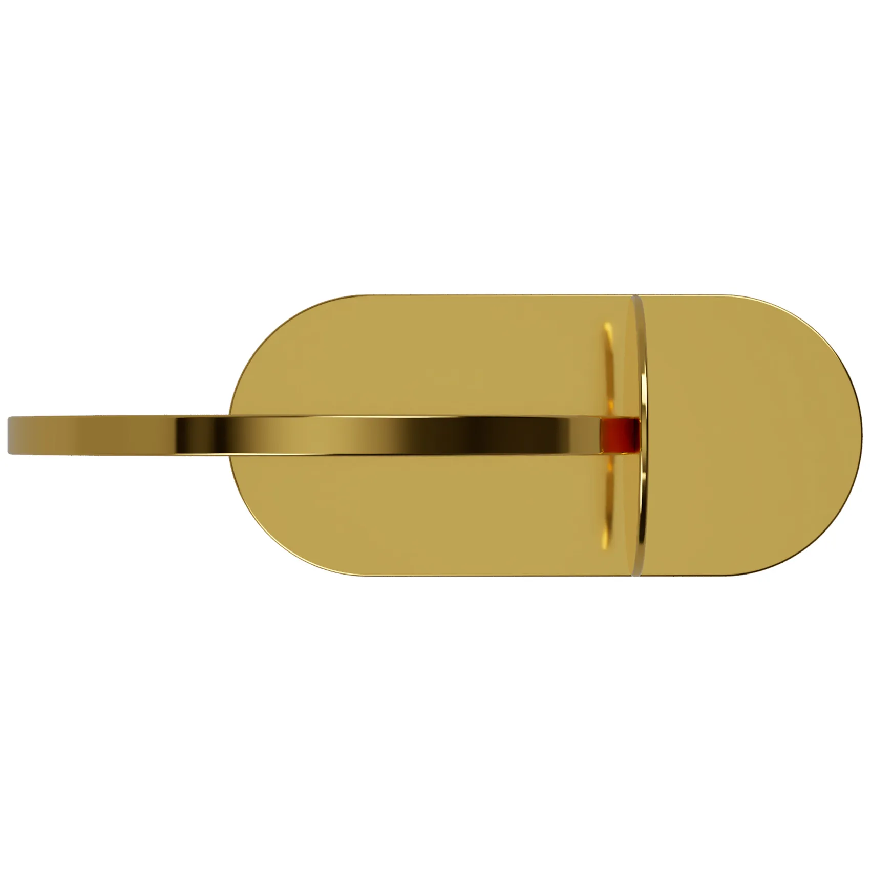 Book Ring podpórka do książek 15 cm, Mosiądz Cooee Design