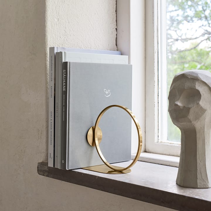 Book Ring podpórka do książek 15 cm, Mosiądz Cooee Design