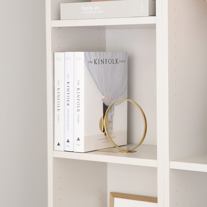 Book Ring podpórka do książek 15 cm, Mosiądz Cooee Design