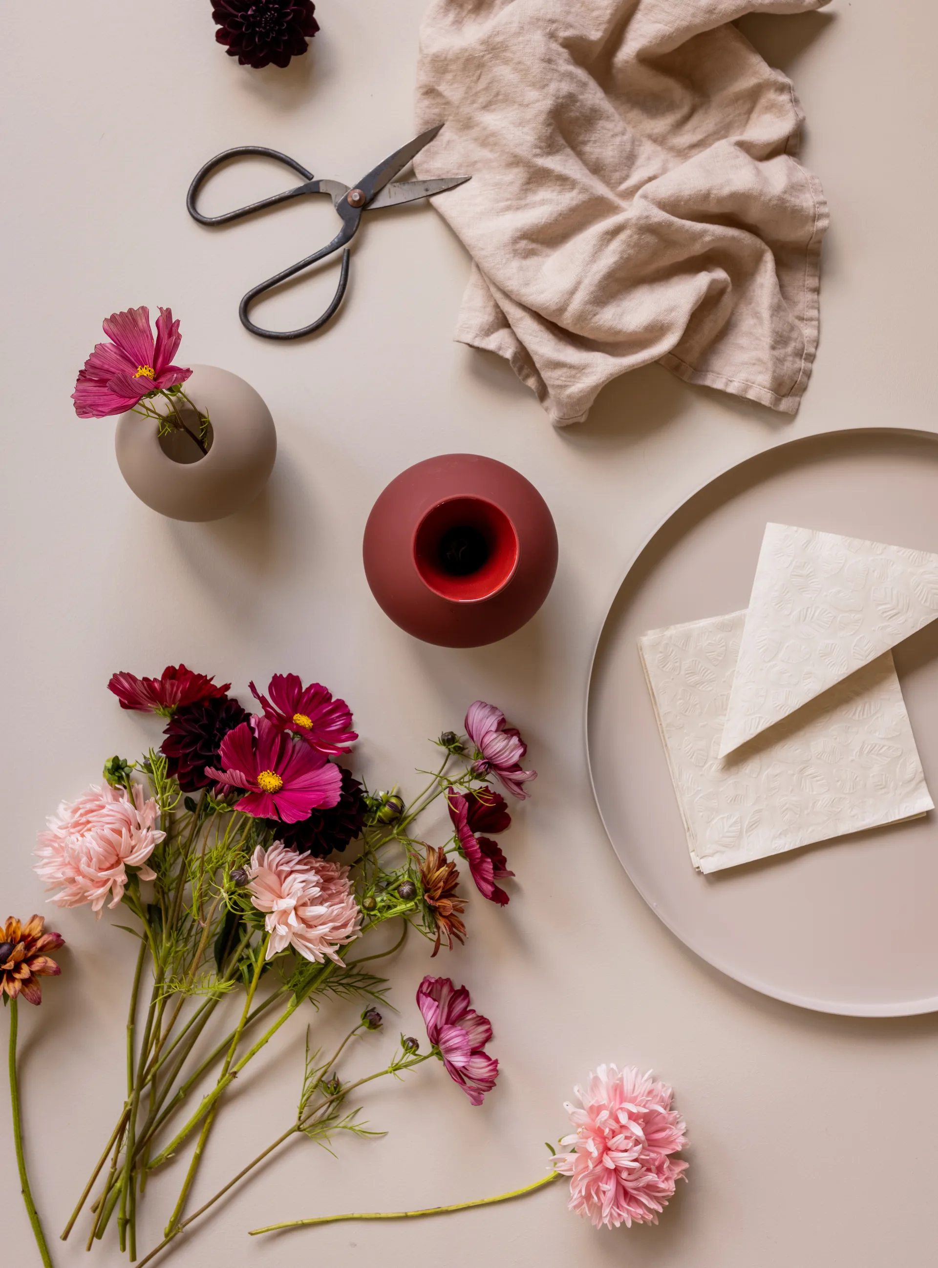 Cooee Leaf serwet 33x33 cm 20-pak., Shell Cooee Design