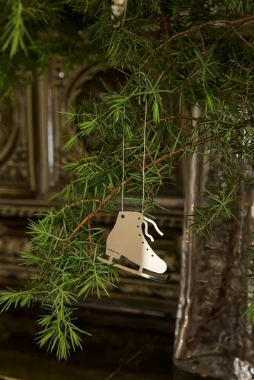 Deco Winter activities zawieszki świąteczne 6 sztuk - Stal nierdzewna - Cooee Design