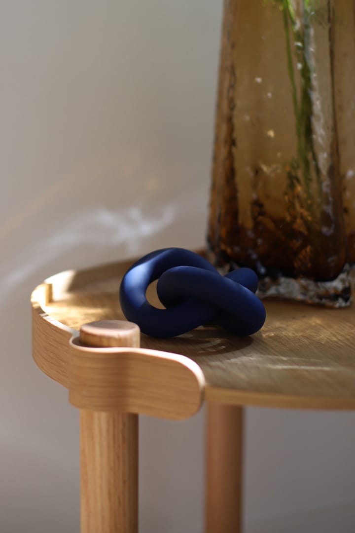 Dekoracja Knot Table small - Cobalt Blue - Cooee Design