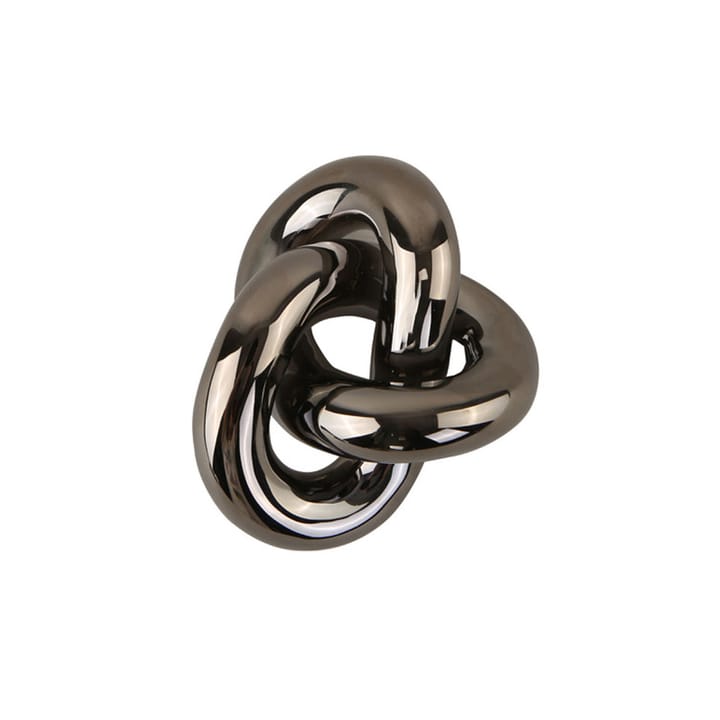 Dekoracja Knot Table small - Dark Silver - Cooee Design