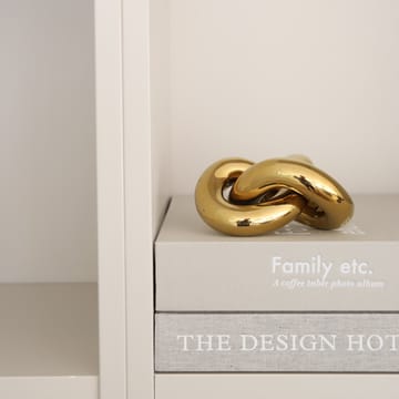 Dekoracja Knot Table small - Light Gold - Cooee Design