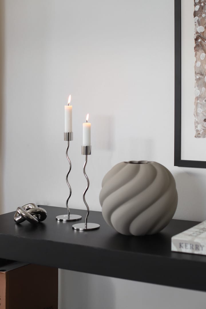 Dekoracja Knot Table small, Light Silver Cooee Design