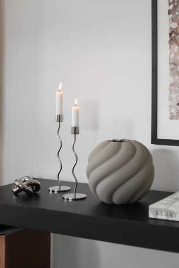 Dekoracja Knot Table small - Light Silver - Cooee Design