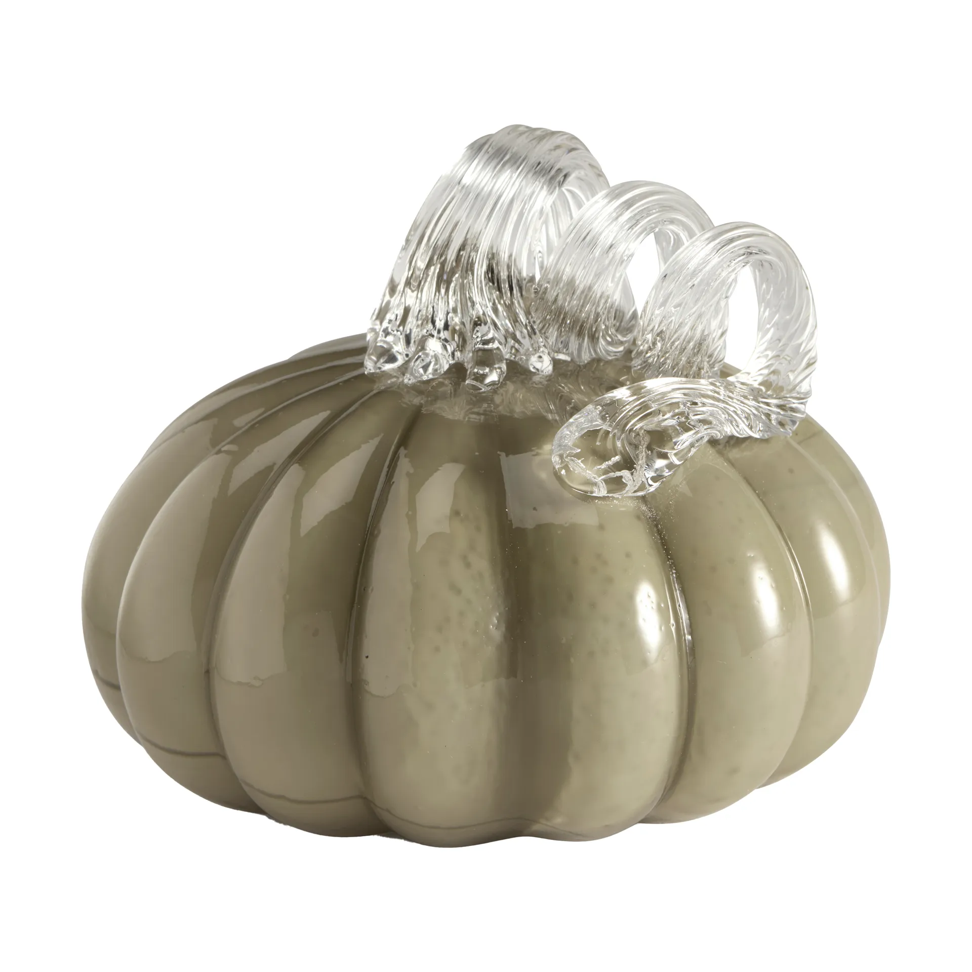 Dekoracja Pumpkin 10 cm, Khaki Cooee Design