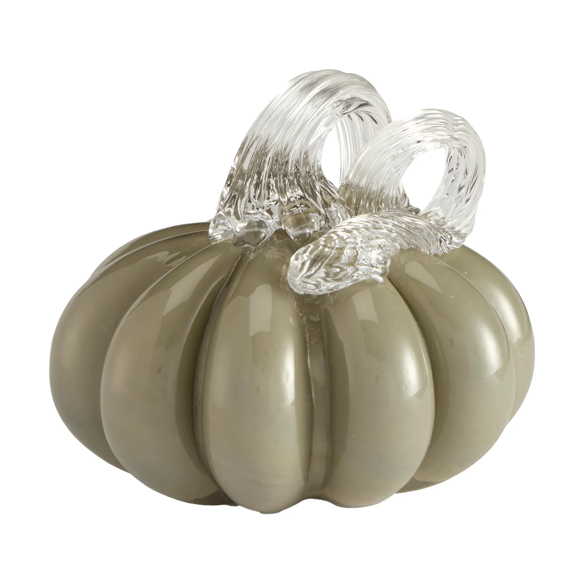 Dekoracja Pumpkin 8 cm, Khaki Cooee Design