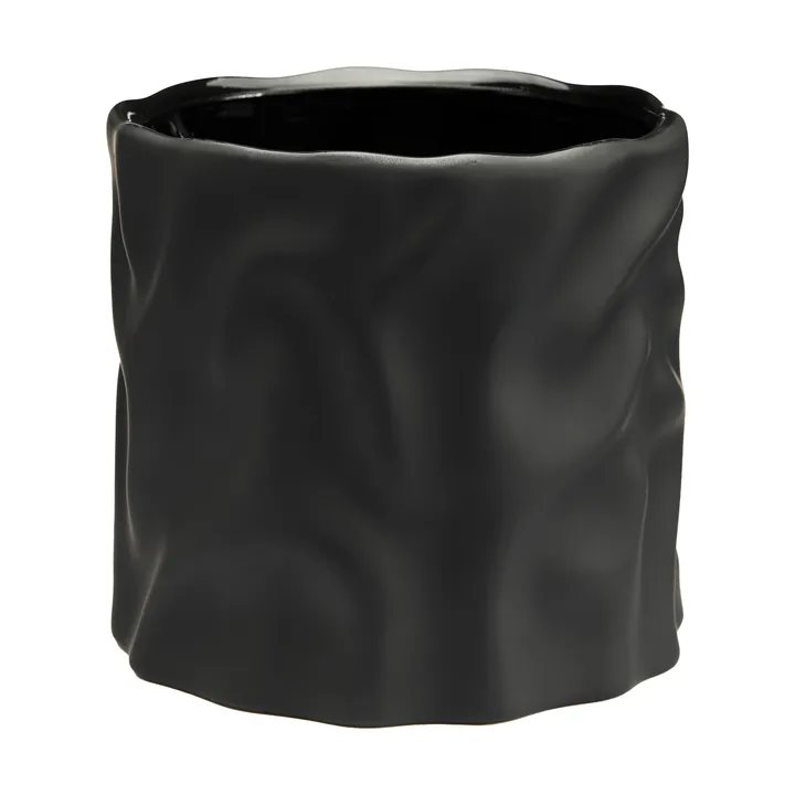 Drift Desert doniczka - Czarny, medium Ø17,5 cm - Cooee Design