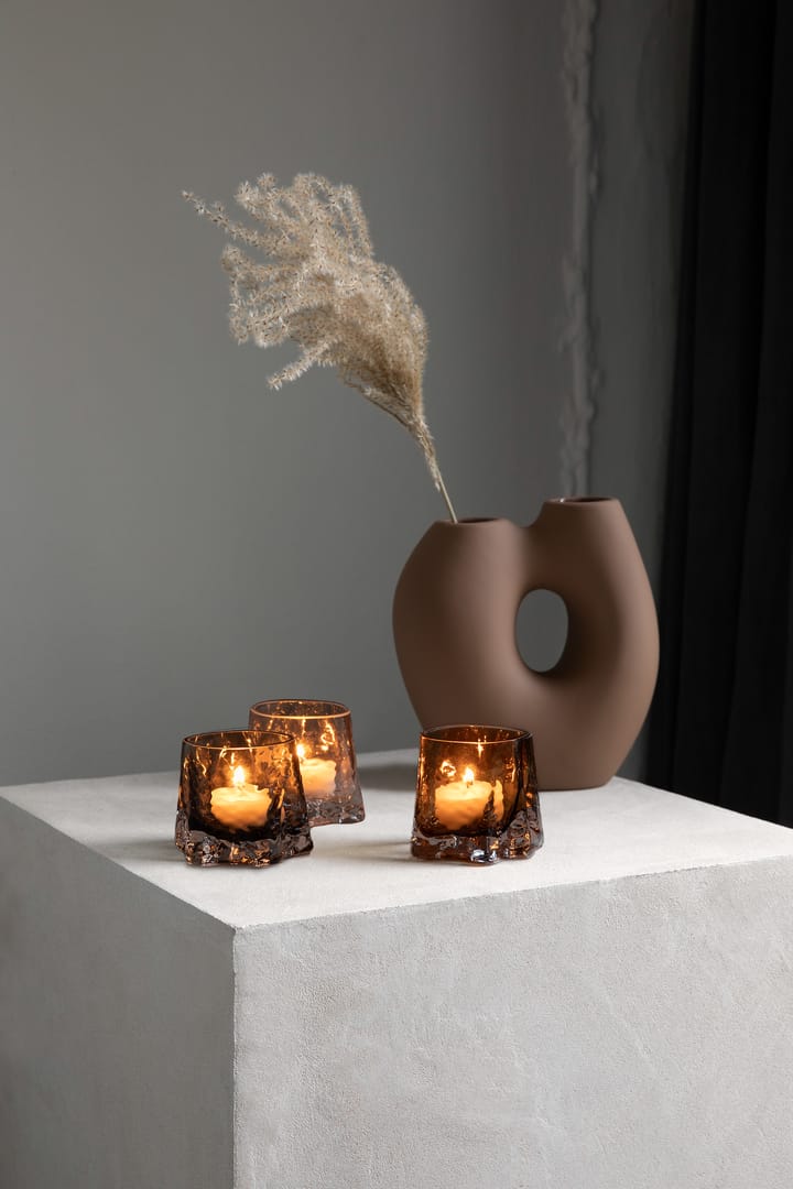 Gry lampion na świecę Ø8 cm, Cognac Cooee Design