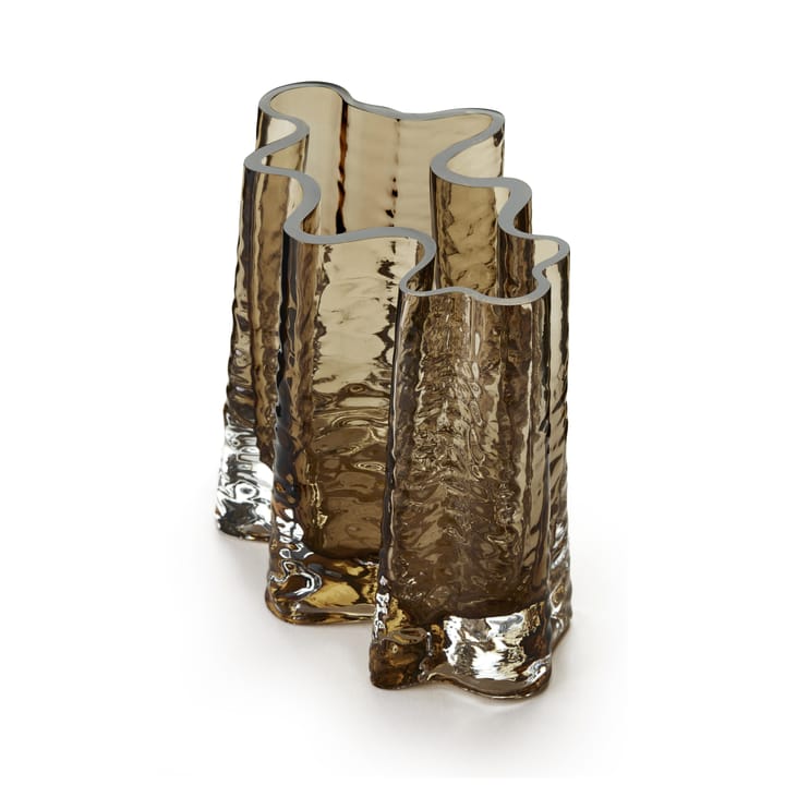 Gry szeroki wazon 19 cm, Cognac Cooee Design