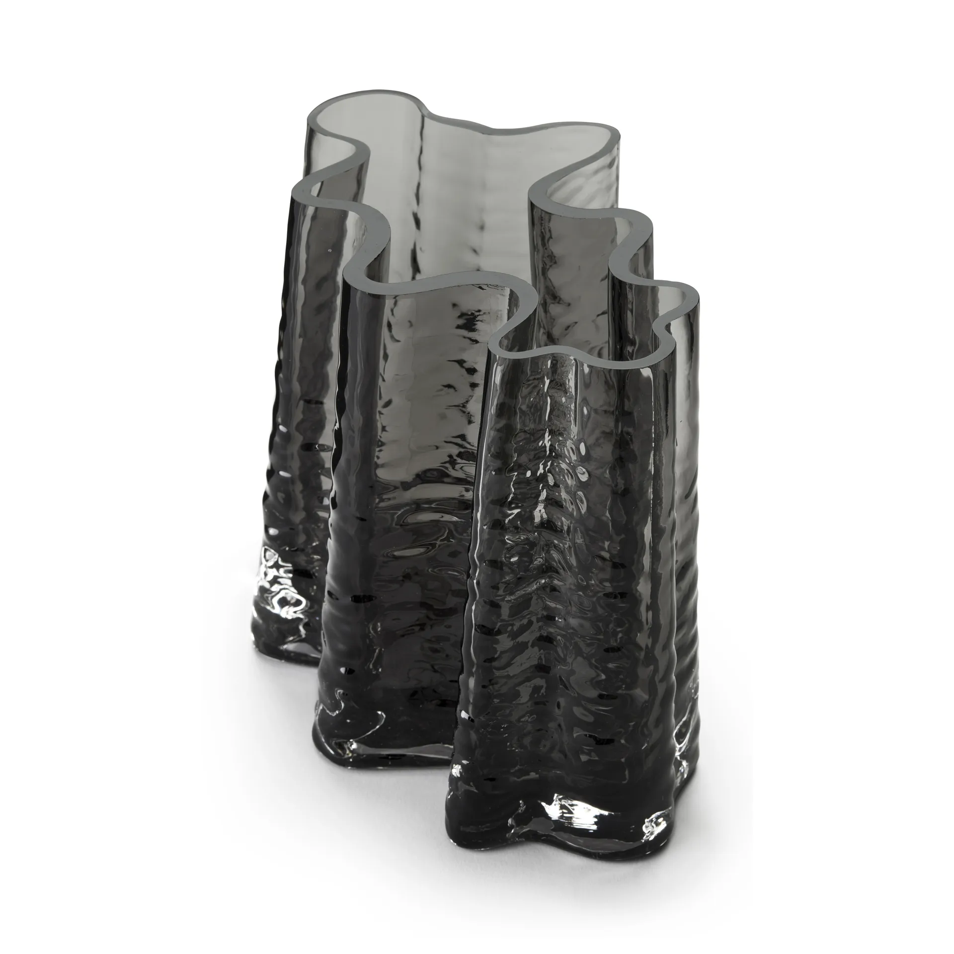 Gry szeroki wazon 19 cm, Smoke Cooee Design