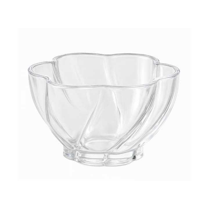 Miska Twist Tealight Ø10x5,5 cm - Przezroczysty - Cooee Design