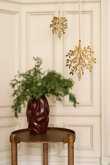 Mistletoe ozdoba świąteczna 2-pak - Mosiądz 20 cm - Cooee Design