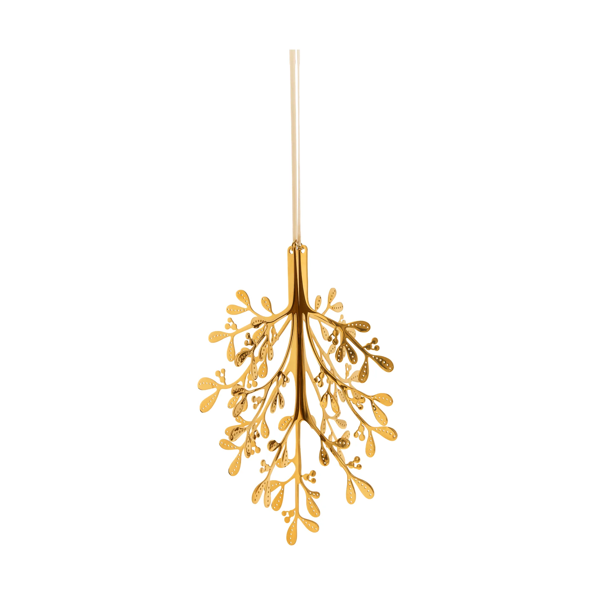 Mistletoe ozdoba świąteczna 2-pak, Mosiądz, 29 cm Cooee Design
