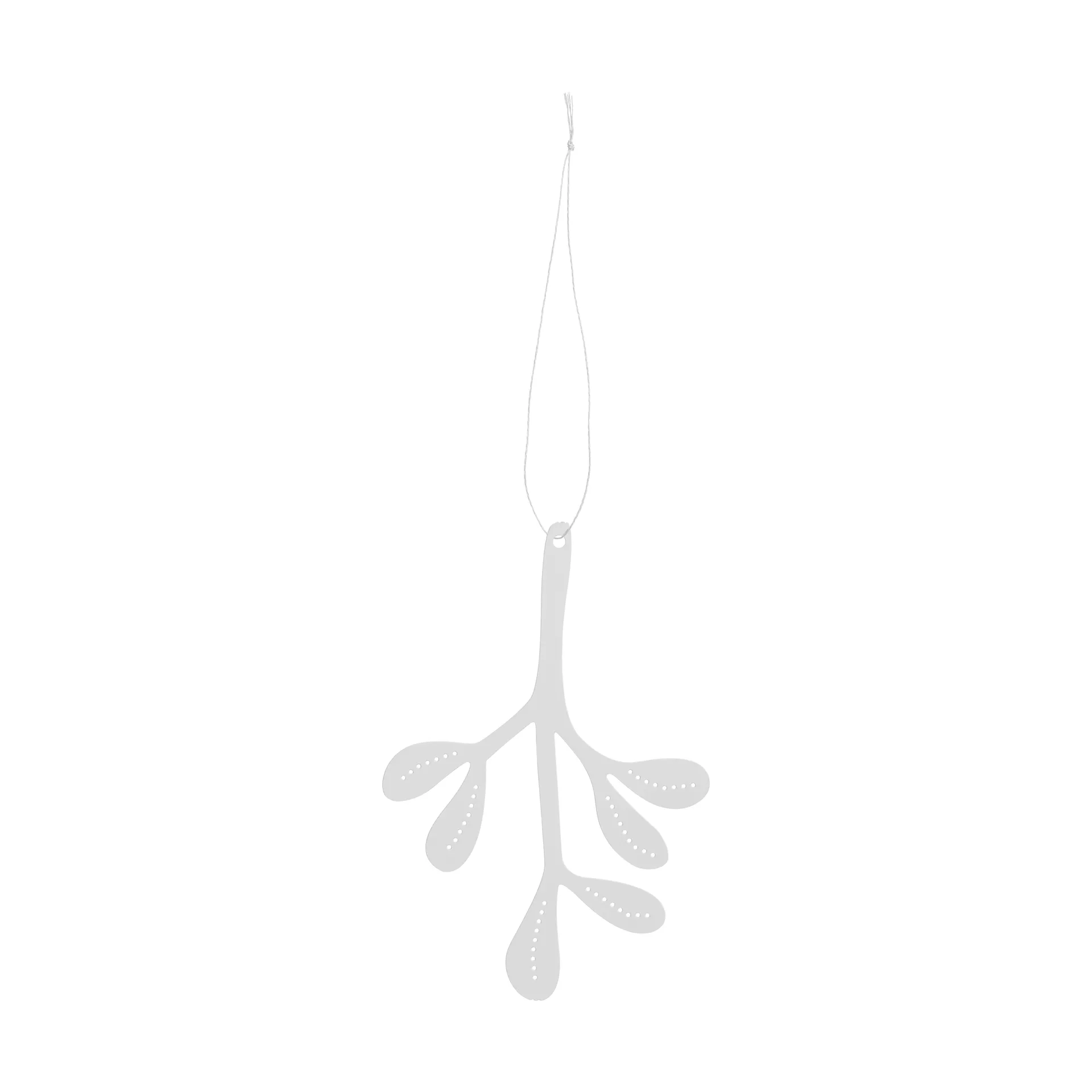 Mistletoe ozdoba świąteczna 2-pak, Stal nierdzewna, 12 cm Cooee Design