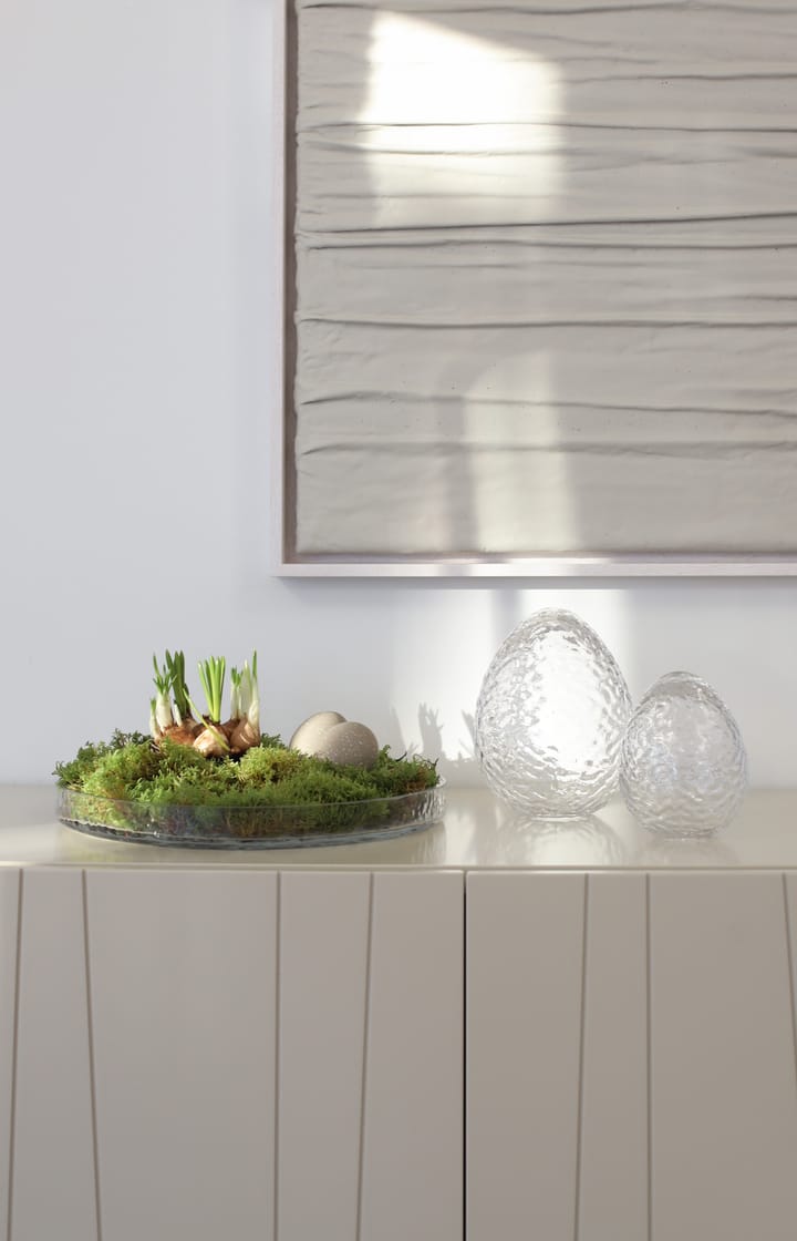 Ozdoba wielkanocna Gry Stojące Jajko  16 cm, Clear Cooee Design